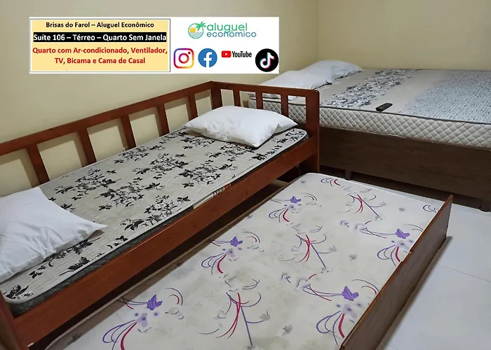 Arraial do Cabo - Brisas do Farol - Aluguel Econômico Apartamento